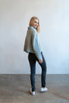 Long sleeve cowl neck sweater