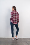 Flannel plaid shirt w/ pockets